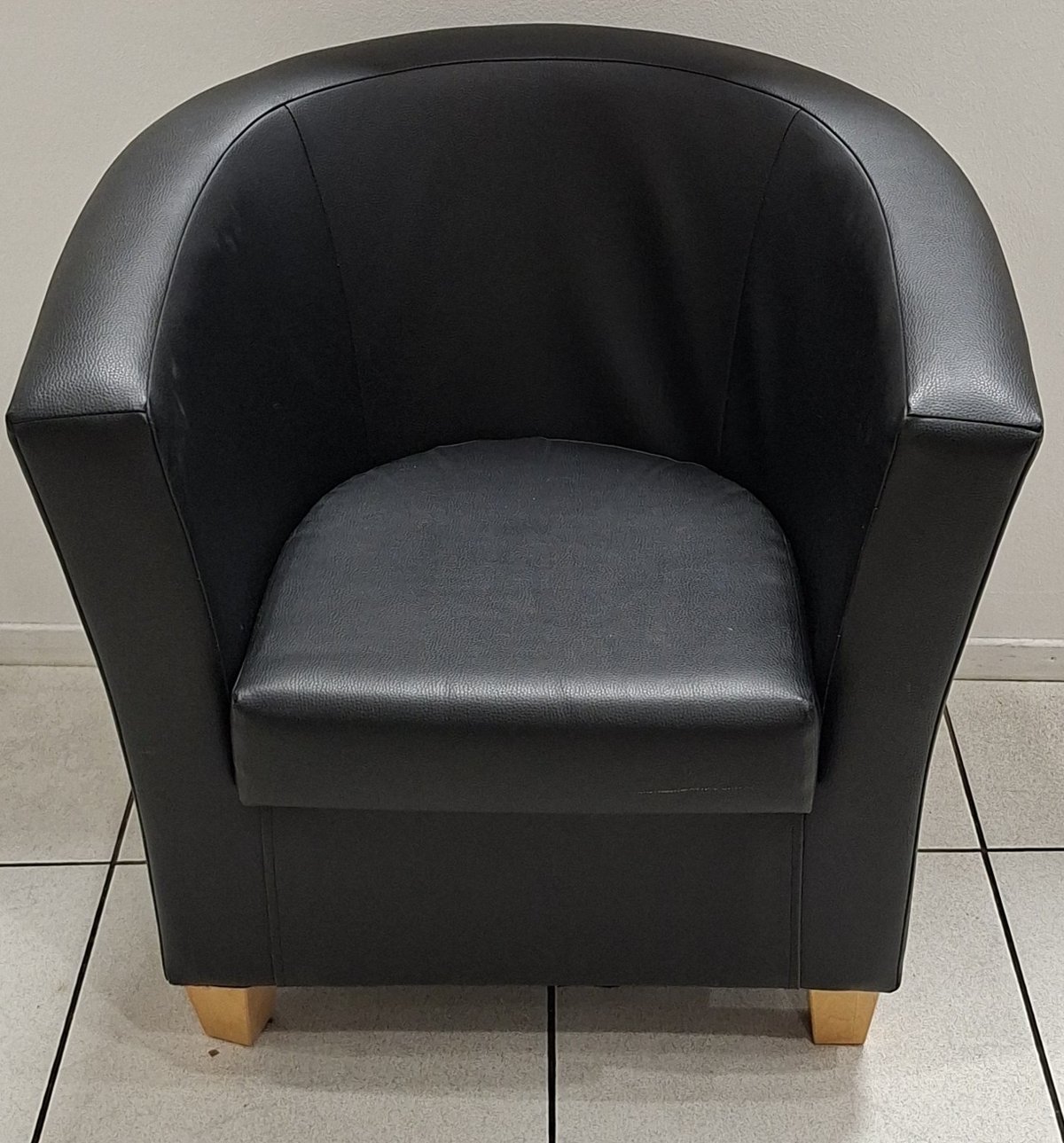 Fauteuil en cuir